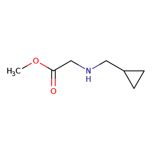 methyl 2-[(cyclopropylmethyl)amino]acetate