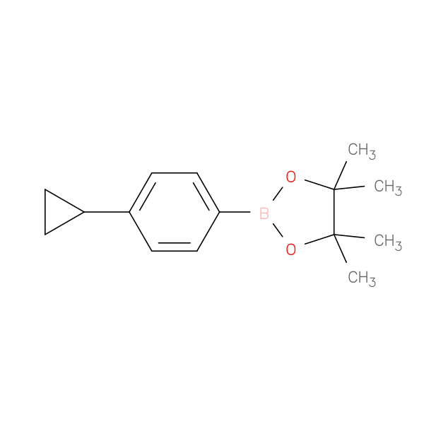 2-(4-Cyclopropylphenyl)-4,4,5,5-tetramethyl-1,3,2-dioxaborolane