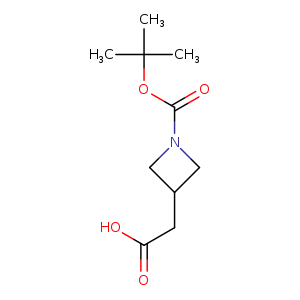 3-Azetidineacetic acid, 1-[(1,1-dimethylethoxy)carbonyl]-