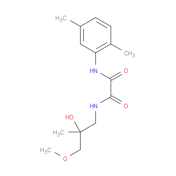 N'-(2,5-dimethylphenyl)-N-(2-hydroxy-3-methoxy-2-methylpropyl)ethanediamide