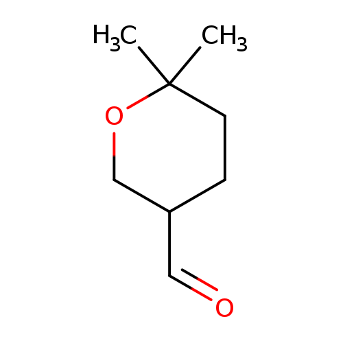 6,6-Dimethyltetrahydro-2h-pyran-3-carbaldehyde