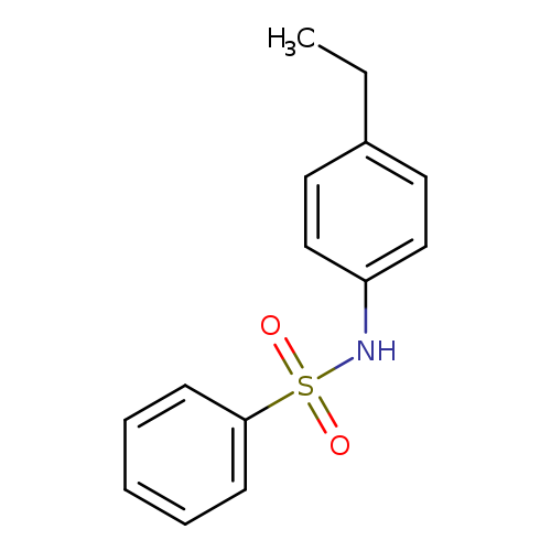 N-(4-ethylphenyl)benzenesulfonamide