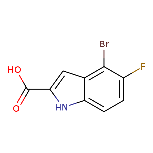 4-bromo-5-fluoro-1H-indole-2-carboxylic acid