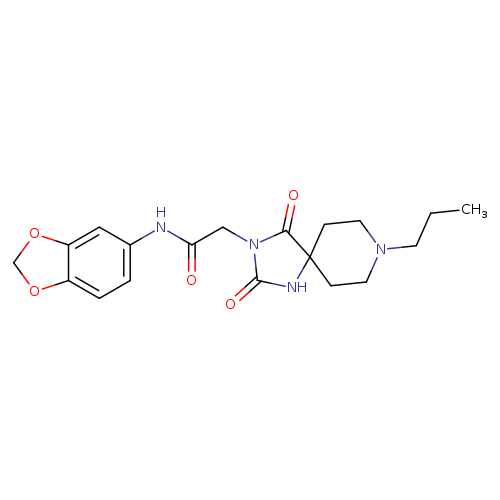 N-(2H-1,3-benzodioxol-5-yl)-2-{2,4-dioxo-8-propyl-1,3,8-triazaspiro[4.5]decan-3-yl}acetamide