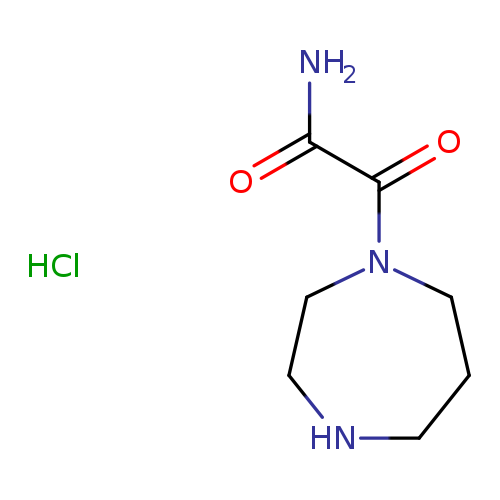 2-(1,4-diazepan-1-yl)-2-oxoacetamide hydrochloride