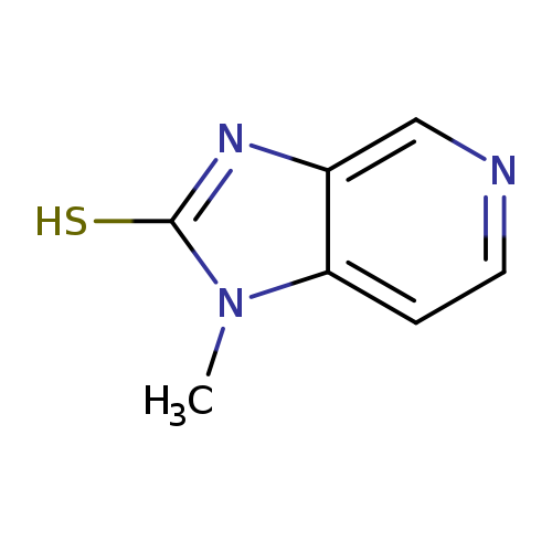 1-methyl-1H-imidazo[4,5-c]pyridine-2-thiol