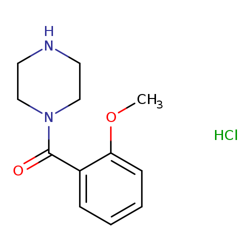 1-(2-methoxybenzoyl)piperazine hydrochloride