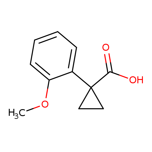 1-(2-Methoxyphenyl)cyclopropane-1-carboxylic acid