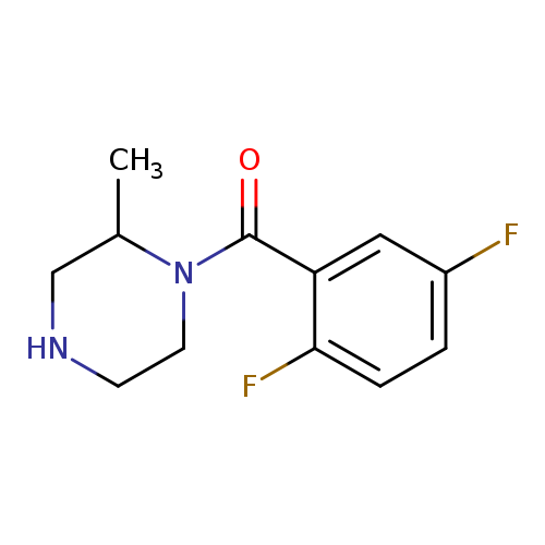 1-(2,5-difluorobenzoyl)-2-methylpiperazine
