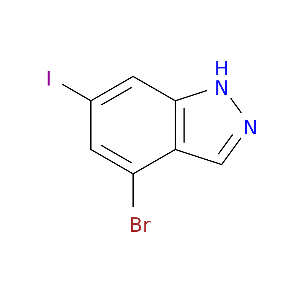 4-Bromo-6-iodo-1H-indazole