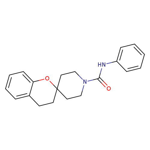 N-phenyl-3,4-dihydrospiro[1-benzopyran-2,4'-piperidine]-1'-carboxamide