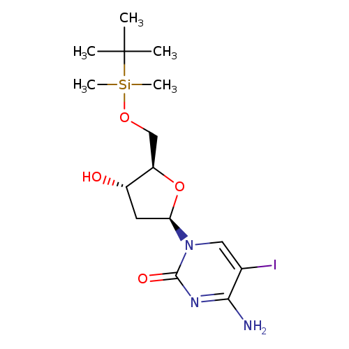 5'-O-(tert-Butyldimethylsilyl)-2'-deoxy-5-iodocytidine