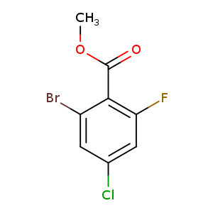 Methyl 2-bromo-4-chloro-6-fluorobenzoate