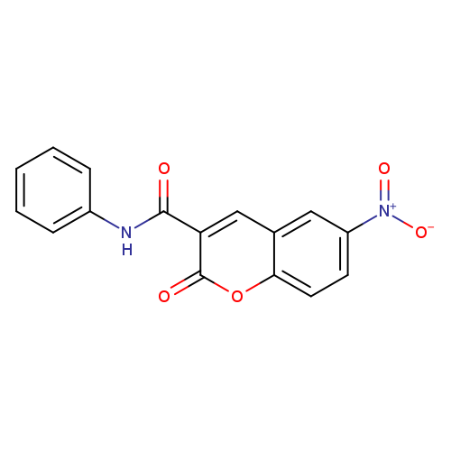 6-nitro-2-oxo-N-phenyl-2H-chromene-3-carboxamide