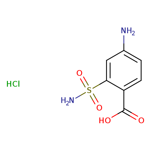 4-amino-2-sulfamoylbenzoic acid hydrochloride