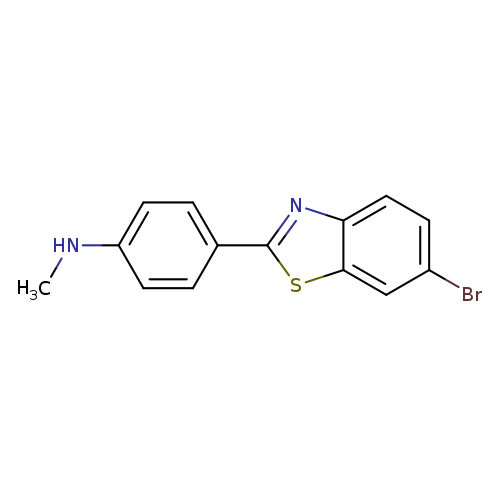 4-(6-Bromo-2-benzothiazolyl)-N-methylbenzenamine