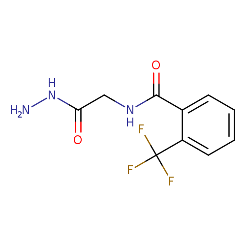 N-Hydrazinocarbonylmethyl-2-trifluoromethyl-benzamide
