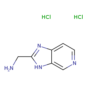 "1-{3H-imidazo[4,5-c]pyridin-2-yl}methanamine dihydrochloride"