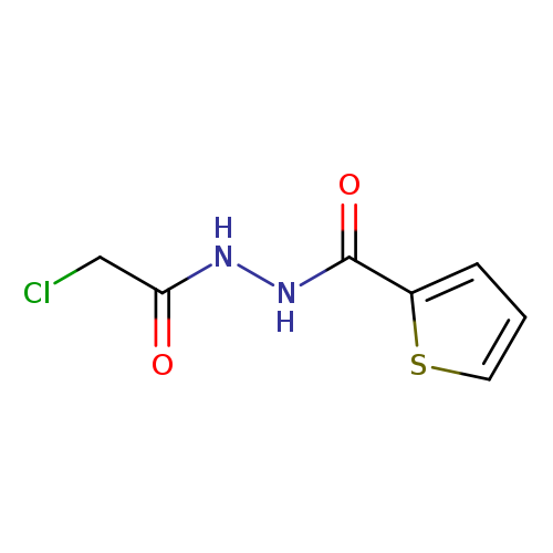 N'-(2-chloroacetyl)thiophene-2-carbohydrazide