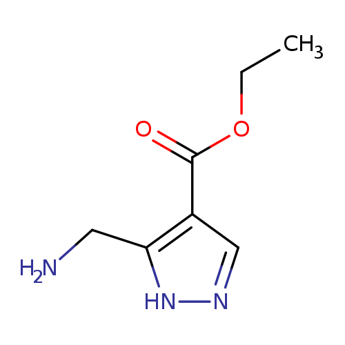 ethyl 5-(aminomethyl)-1H-pyrazole-4-carboxylate