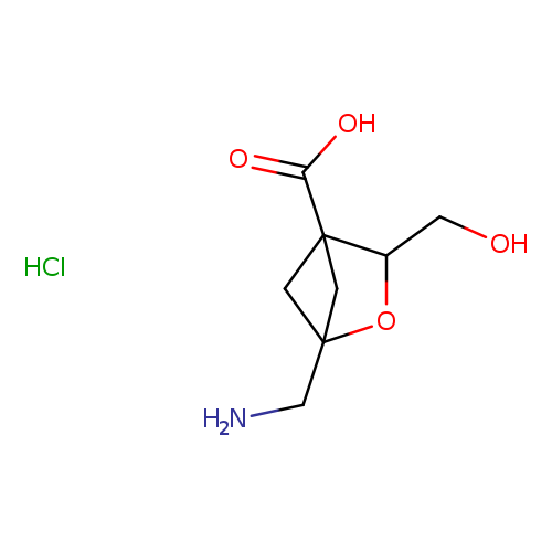 1-(aminomethyl)-3-(hydroxymethyl)-2-oxabicyclo[2.1.1]hexane-4-carboxylicacidhydrochloride