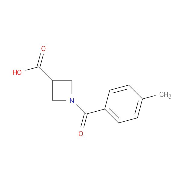 1-(4-methylbenzoyl)azetidine-3-carboxylic acid