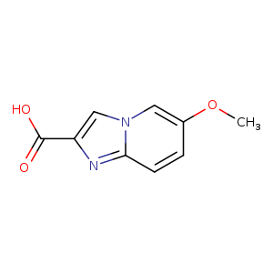 Imidazo[1,2-a]pyridine-2-carboxylic acid, 6-methoxy-