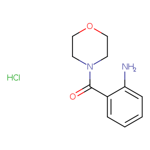 [2-(4-morpholinylcarbonyl)phenyl]amine hydrochloride