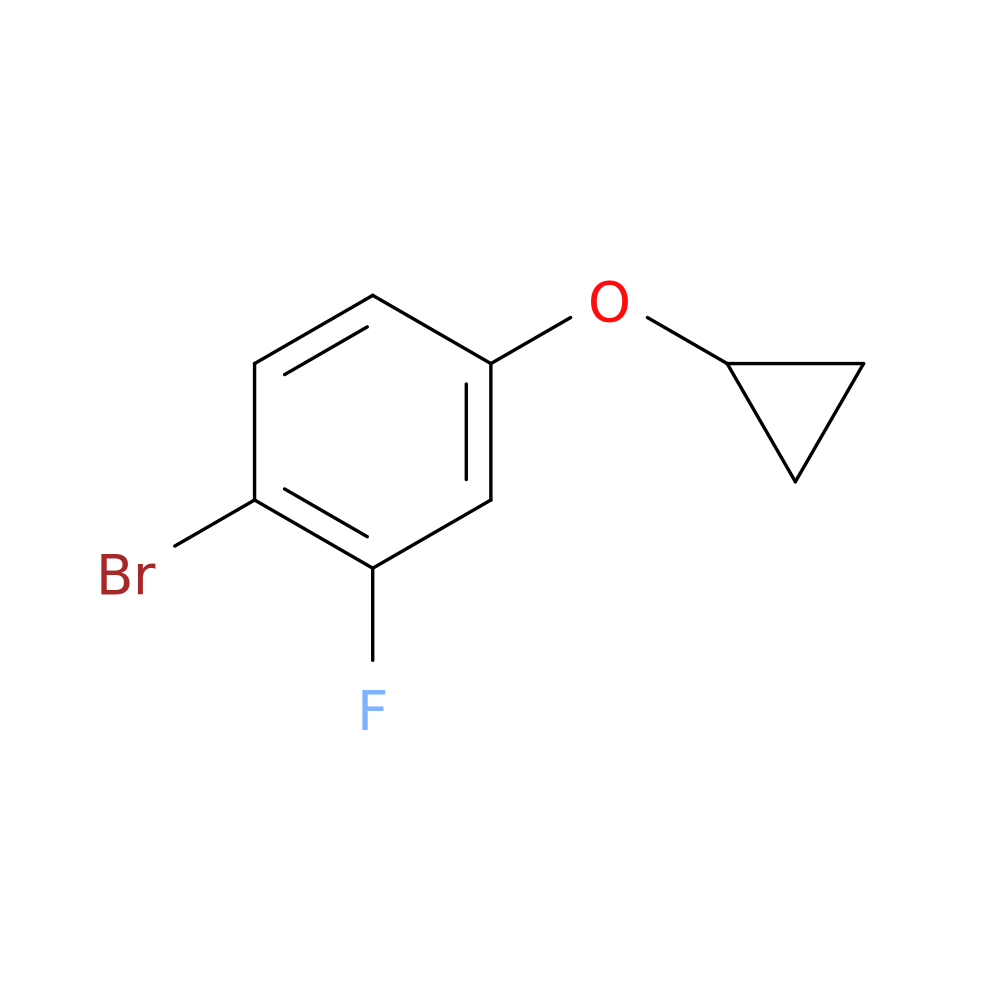 1-Bromo-4-cyclopropoxy-2-fluorobenzene