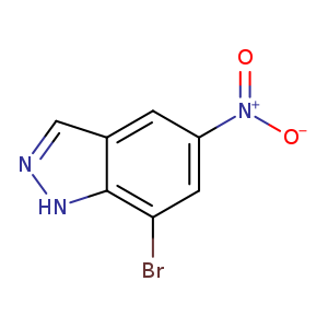 7-BROMO-5-NITRO-1H-INDAZOLE