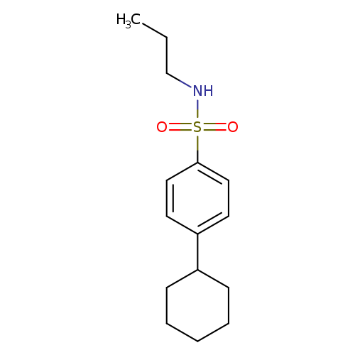 4-Cyclohexyl-N-propyl-benzenesulfonamide