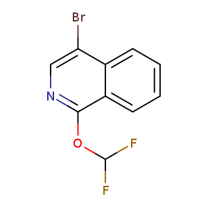 4-Bromo-1-(difluoromethoxy)isoquinoline