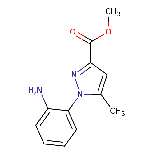 Methyl 1-(2-aminophenyl)-5-methyl-1H-pyrazole-3-carboxylate