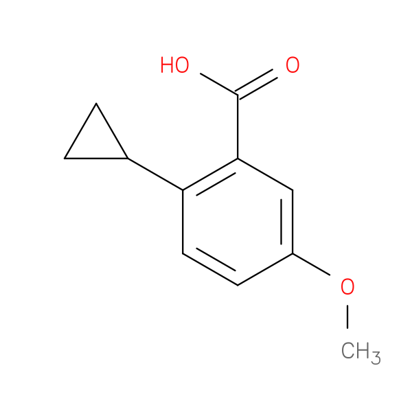 2-cyclopropyl-5-methoxybenzoic acid