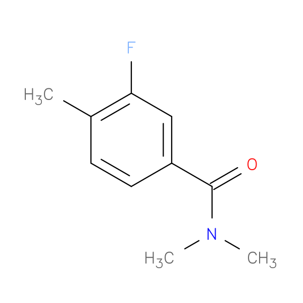 3-fluoro-N,N,4-trimethylbenzamide
