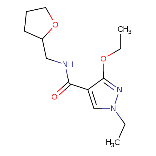 3-ethoxy-1-ethyl-N-[(oxolan-2-yl)methyl]-1H-pyrazole-4-carboxamide