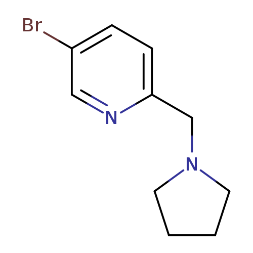 5-broMo-2-(pyrrolidin-1-ylMethyl)pyridine