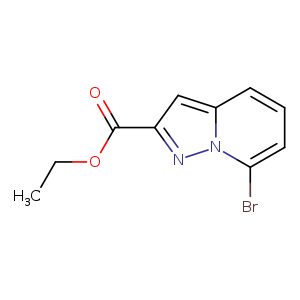 Pyrazolo[1,5-a]pyridine-2-carboxylic acid, 7-bromo-, ethyl ester