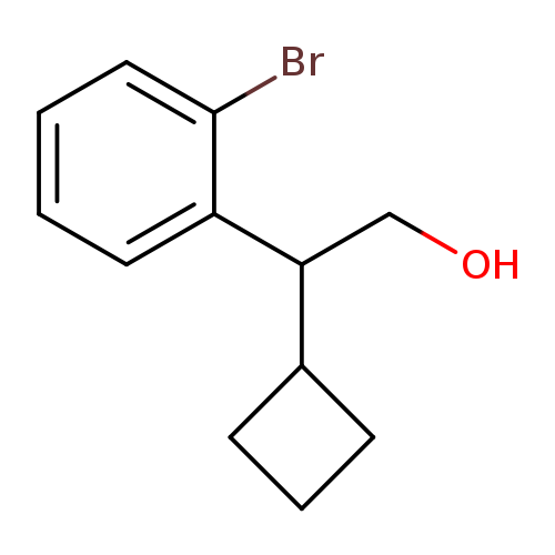 2-(2-bromophenyl)-2-cyclobutylethan-1-ol