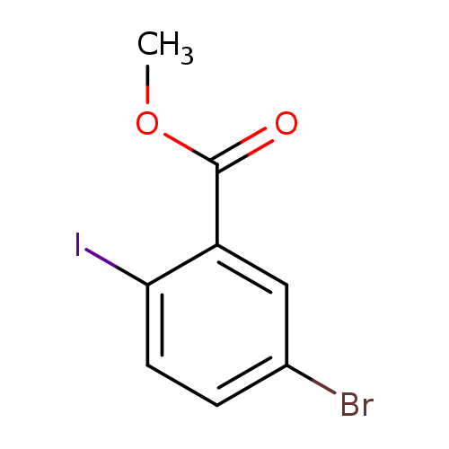 Benzoic acid, 5-bromo-2-iodo-, methyl ester