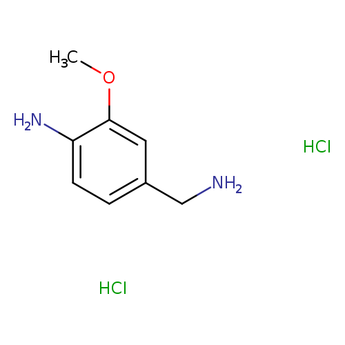 4-(aminomethyl)-2-methoxyaniline dihydrochloride