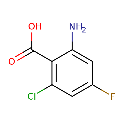 2-amino-6-chloro-4-fluorobenzoic acid