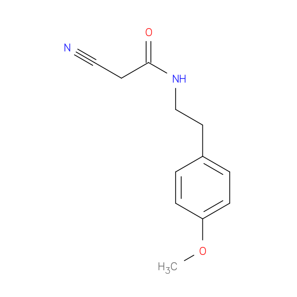 2-Cyano-N-[2-(4-methoxyphenyl)ethyl]acetamide