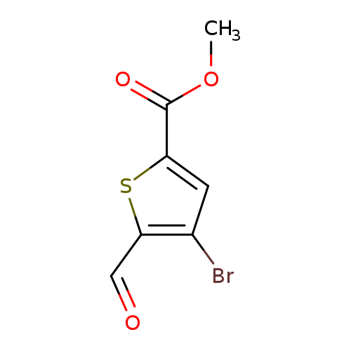 Methyl 4-bromo-5-formyl-2-thiophenecarboxylate
