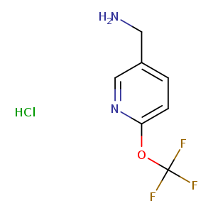 [6-(trifluoromethoxy)-3-pyridyl]methanamine;hydrochloride