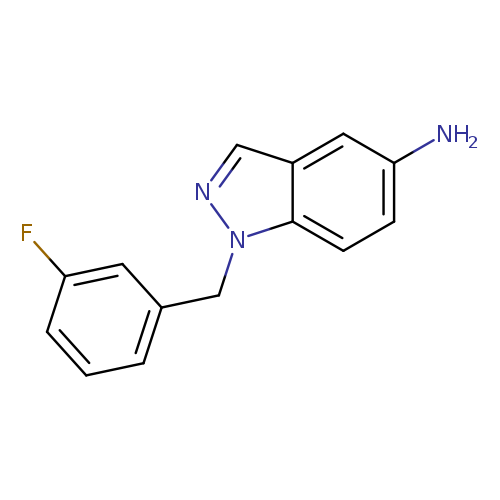 1H-Indazol-5-amine, 1-[(3-fluorophenyl)methyl]-