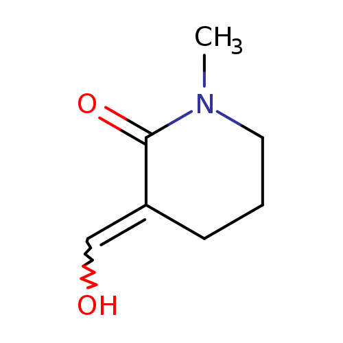 3-(hydroxymethylidene)-1-methylpiperidin-2-one