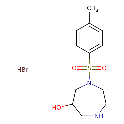 1-(4-methylbenzenesulfonyl)-1,4-diazepan-6-ol hydrobromide