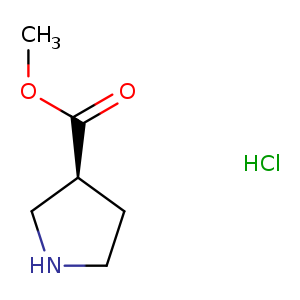 (S)-Methyl pyrrolidine-3-carboxylate hydrochloride