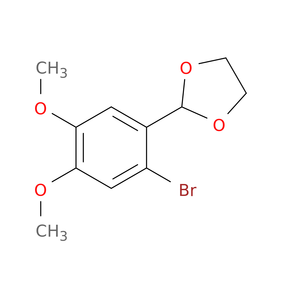 1,3-Dioxolane, 2-(2-bromo-4,5-dimethoxyphenyl)-